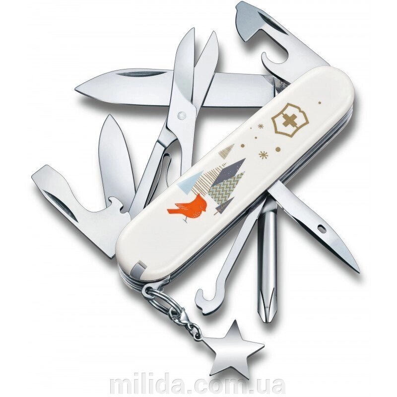 Складаний ніж Victorinox SUPER TINKER Winter Magic SE 2019 1.4703.7E1 від компанії інтернет-магазин "_Міліда_" - фото 1