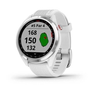 Smart Clock Garmin Approach S42 з білим ремінцем.