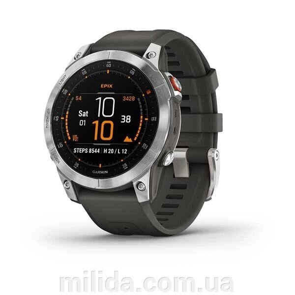 Smart Clock Garmin epix (Gen 2) сланцю серій від компанії інтернет-магазин "_Міліда_" - фото 1