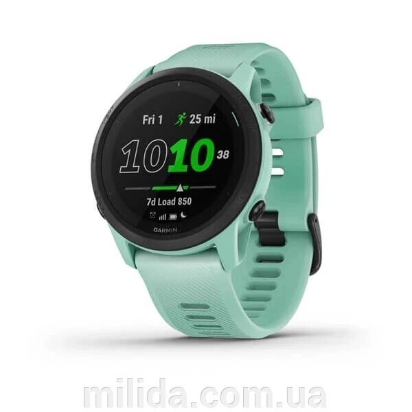 Smart Clock Garmin Forerunner 745 з бірюзовим ременем від компанії інтернет-магазин "_Міліда_" - фото 1