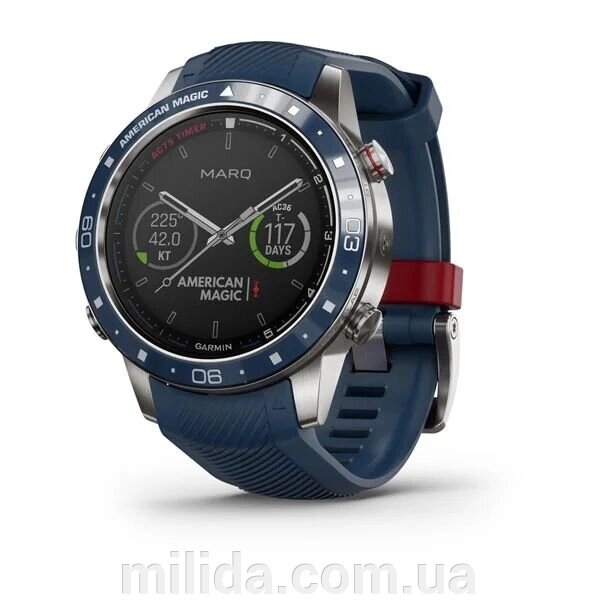 Smart Clock Garmin MARQ Captain American Magic Edition від компанії інтернет-магазин "_Міліда_" - фото 1