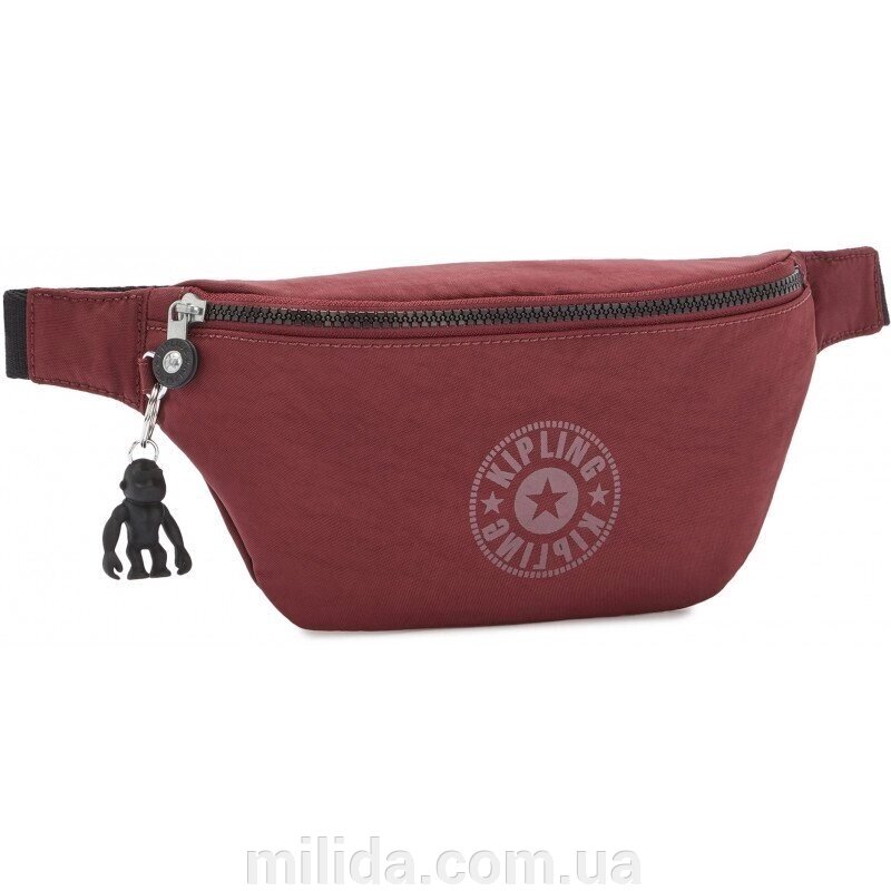 Сумка на пояс Kipling FRESH Maroon Black (T31) KI6777_T31 від компанії інтернет-магазин "_Міліда_" - фото 1