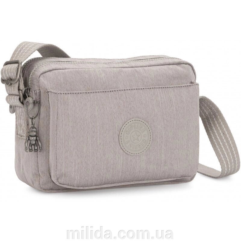 Сумочка Kipling ABANU M Grey Beige Pep (47O) KI6696_47O від компанії інтернет-магазин "_Міліда_" - фото 1