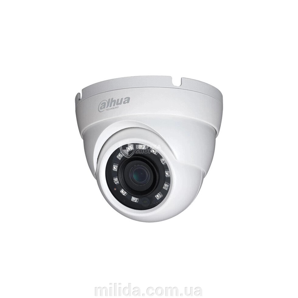 Відеокамера HDCVI 5 Мп Dahua DH-HAC-HDW1500MP (2.8 mm) для системи відеоспостереження від компанії інтернет-магазин "_Міліда_" - фото 1