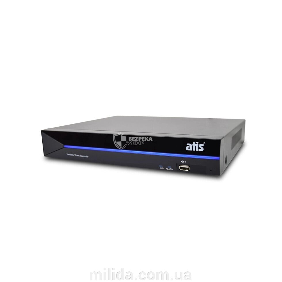 Відеореєстратор ATIS NVR 4104 для систем відеоспостереження від компанії інтернет-магазин "_Міліда_" - фото 1