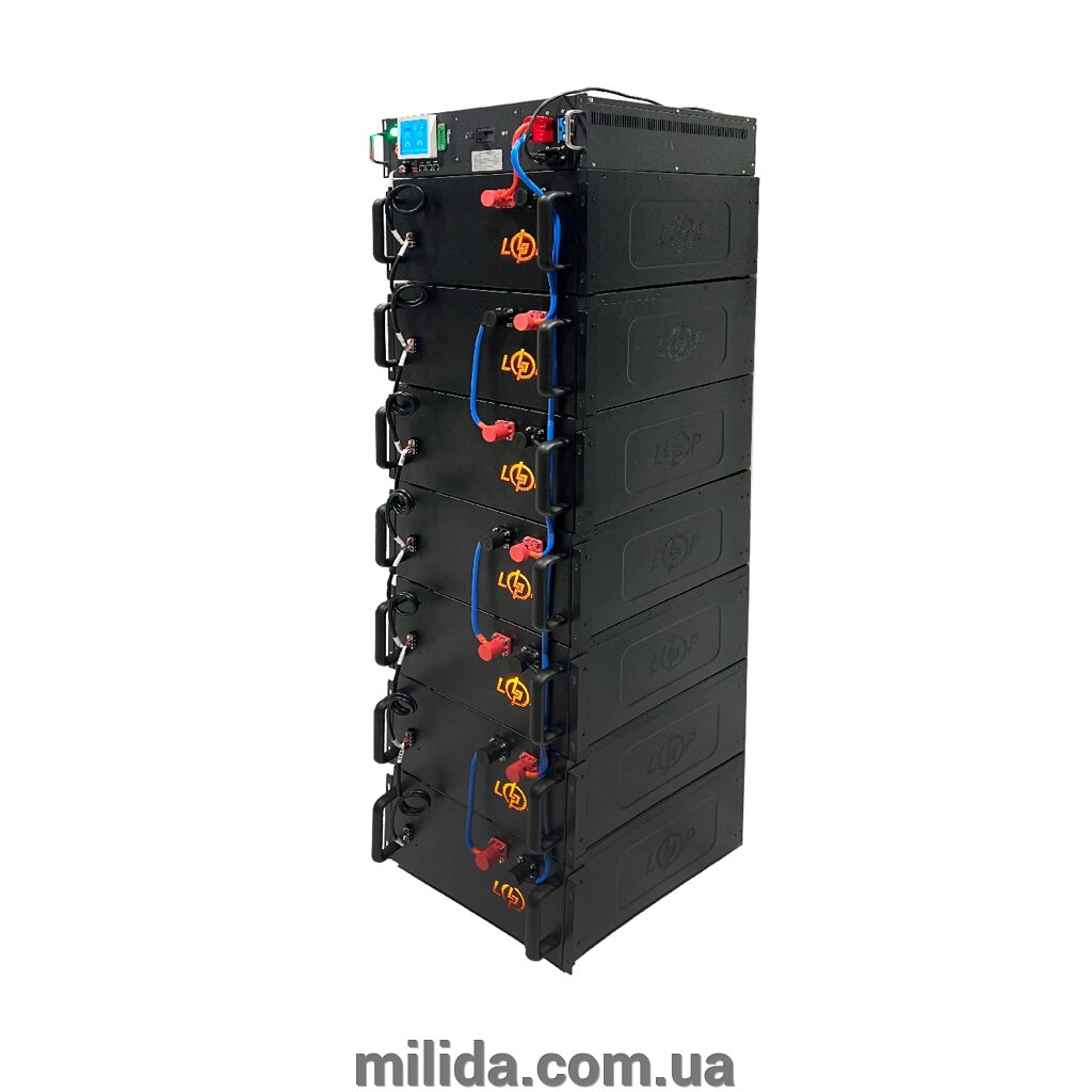 Високовольтний акумулятор LP LiFePO4 Battery HVM 307,2V 100Ah (30720 Wh) BMS 125А метал від компанії інтернет-магазин "_Міліда_" - фото 1