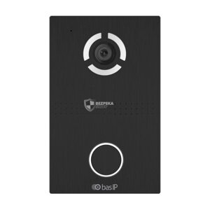 Виклична панель BAS-IP AV-03D black для IP-домофонів