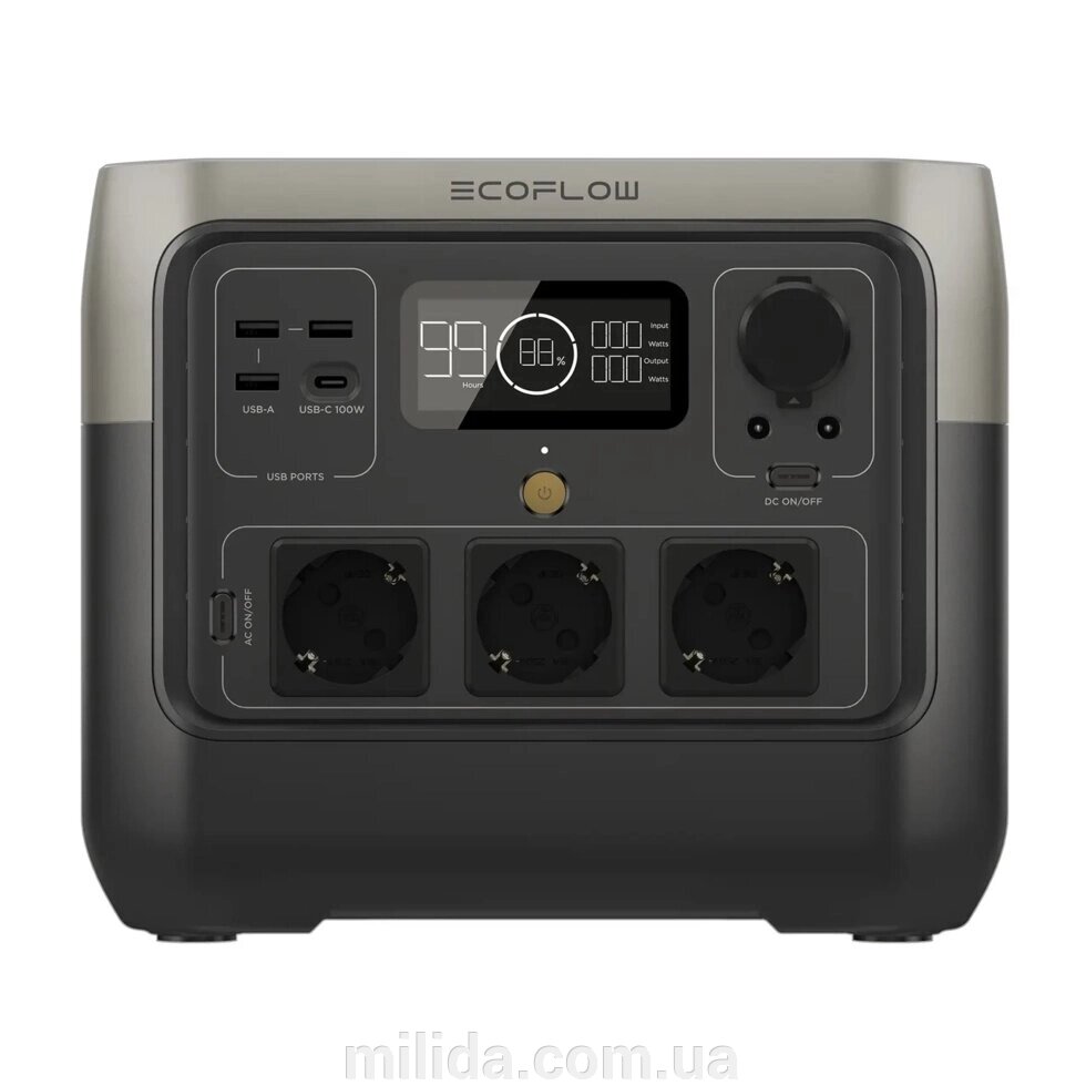 Зарядна станція EcoFlow RIVER 2 Pro (768 Вт·год) від компанії інтернет-магазин "_Міліда_" - фото 1