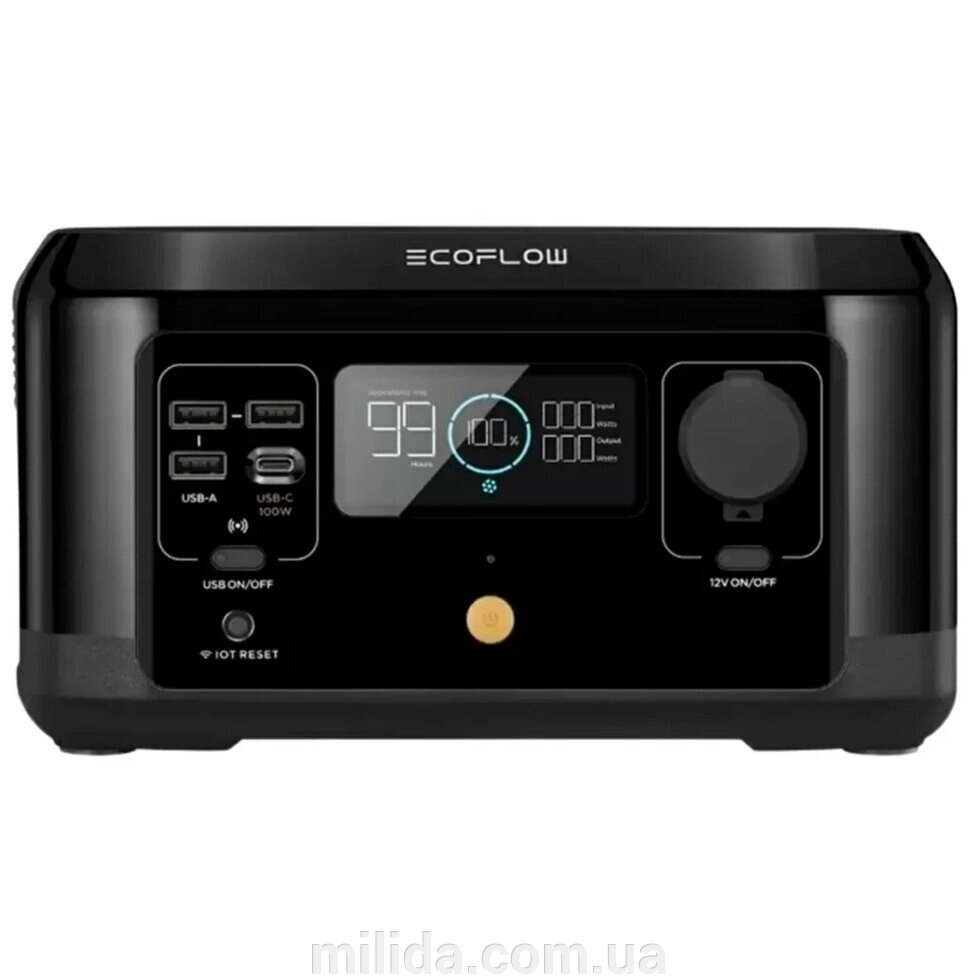 Зарядна станція EcoFlow RIVER mini (Wireless) від компанії інтернет-магазин "_Міліда_" - фото 1