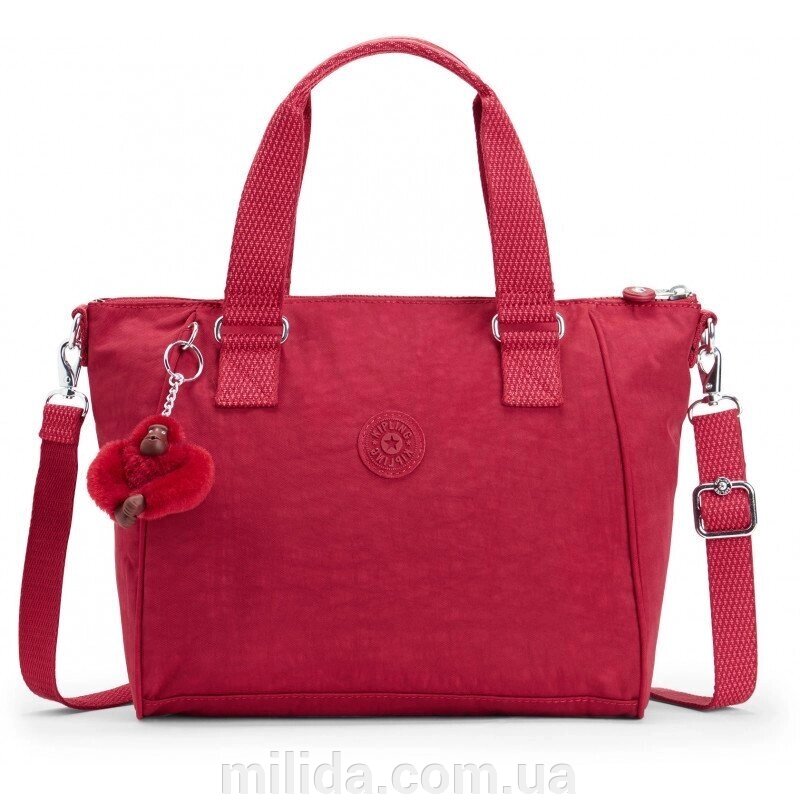 Женская сумка Kipling AMIEL Radiant Red C (48W) K15371_48W від компанії інтернет-магазин "_Міліда_" - фото 1