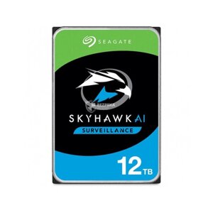 Жорсткий диск 12TB Seagate SkyHawk AI ST12000VE001 для відеоспостереження