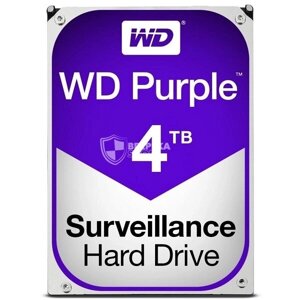 Жорсткий диск 4TB Western Digital WD40PURZ для відеоспостереження