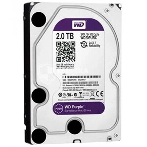 Жорсткий диск Western Digital Purple 2TB WD20PURX