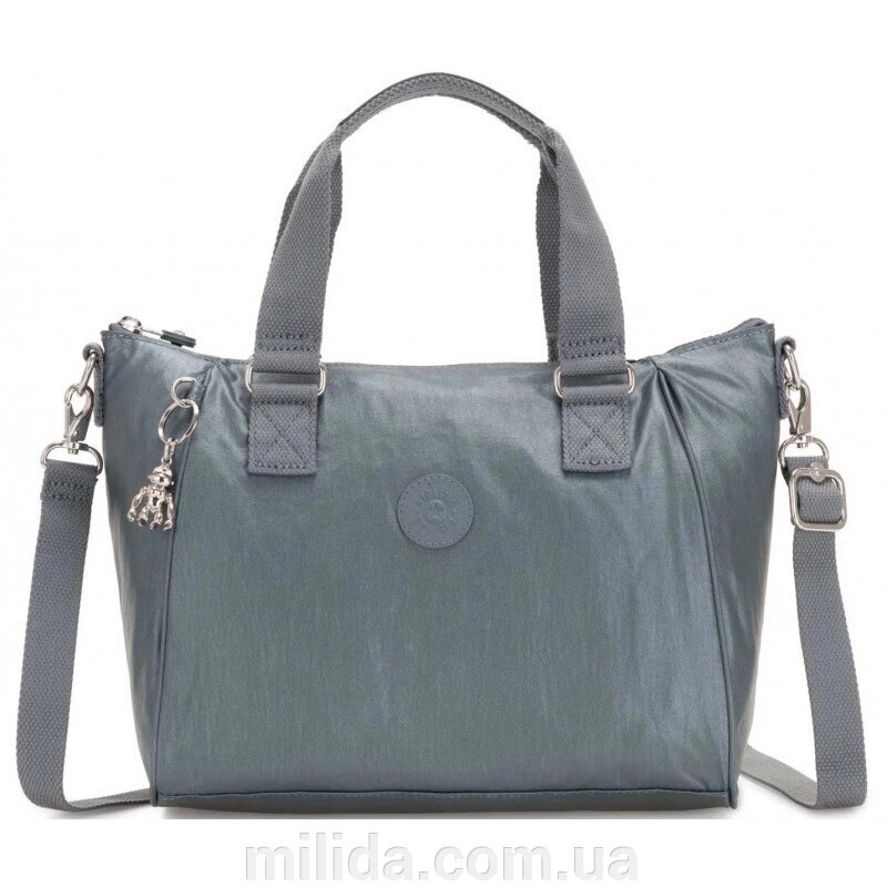 Жіноча сумка Kipling AMIEL Steel Gr Metal (H55) K16616_H55 від компанії інтернет-магазин "_Міліда_" - фото 1