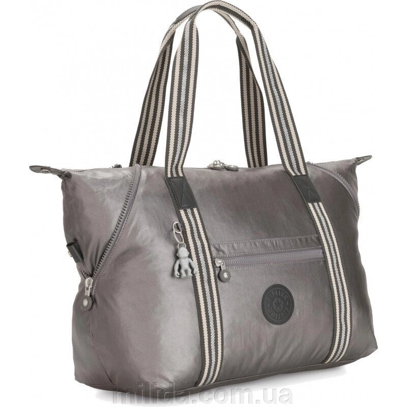 Жіноча сумка Kipling ART M Carbon Metallic (29U) KI3207_29U від компанії інтернет-магазин "_Міліда_" - фото 1