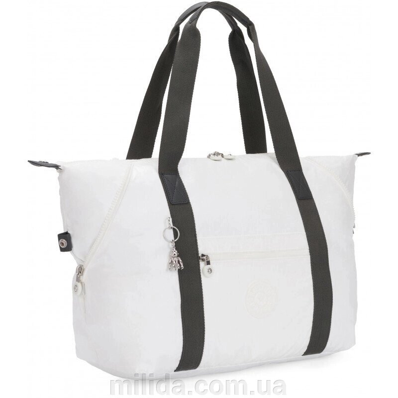 Жіноча сумка Kipling ART M White Metallic (47I) K25748_47I від компанії інтернет-магазин "_Міліда_" - фото 1