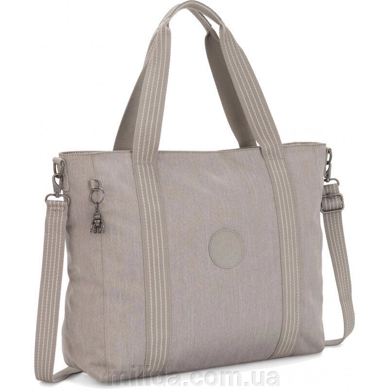 Жіноча сумка Kipling ASSENI Grey Beige Pep (47O) KI3981_47O від компанії інтернет-магазин "_Міліда_" - фото 1