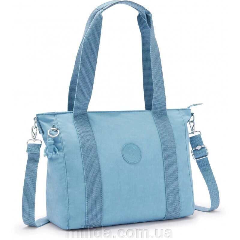 Жіноча сумка Kipling ASSENI S Blue Mist (M81) KI4400_M81 від компанії інтернет-магазин "_Міліда_" - фото 1