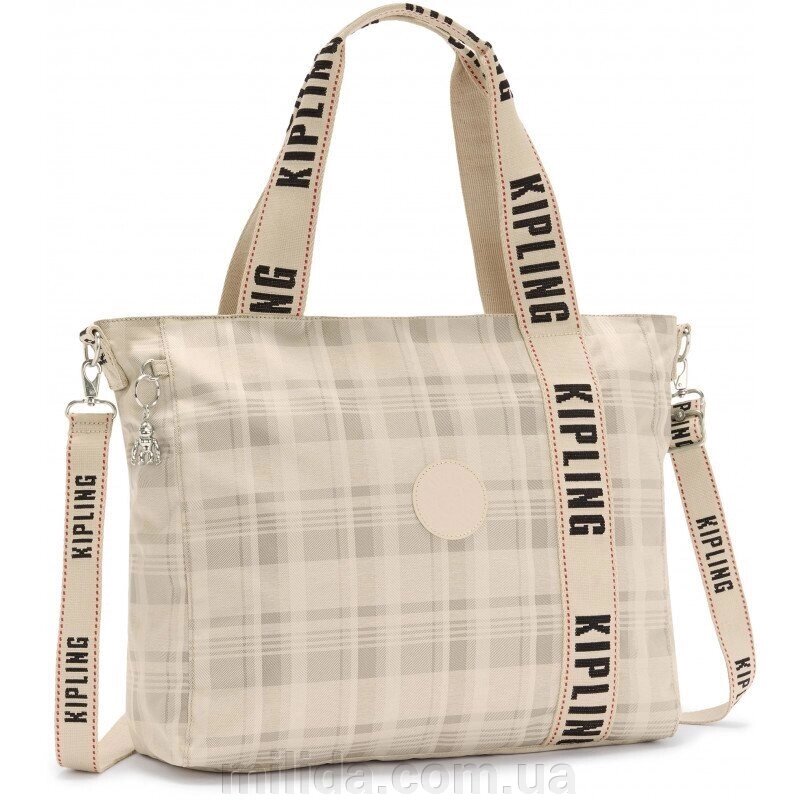 Жіноча сумка Kipling ASSENI Soft Plaid Bl (95X) KI5426_95X від компанії інтернет-магазин "_Міліда_" - фото 1