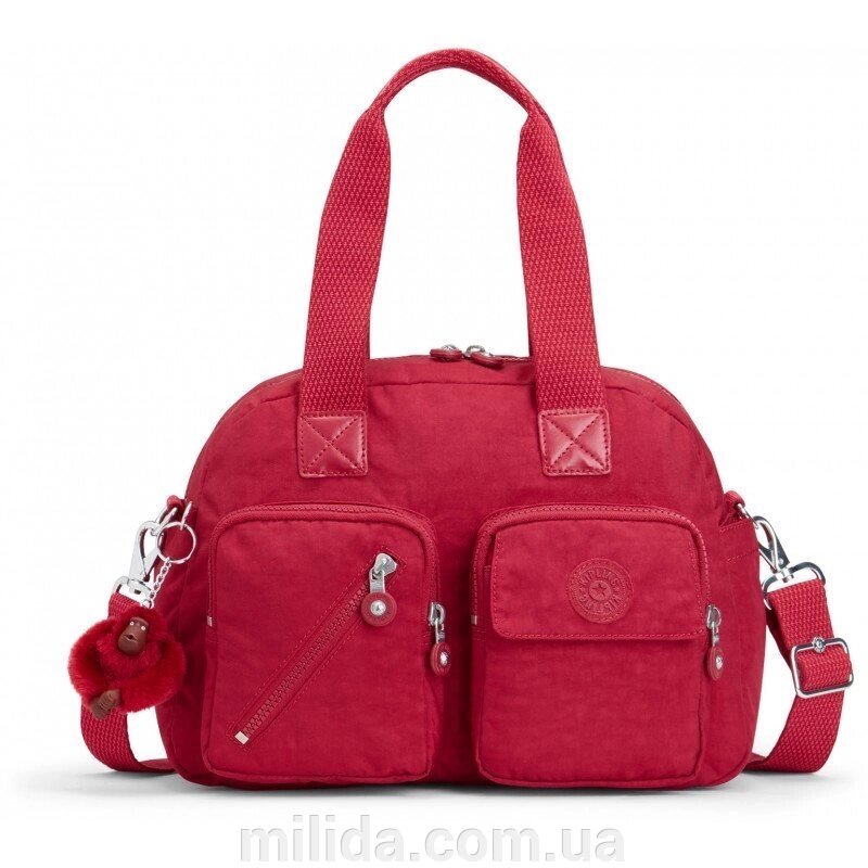 Жіноча сумка Kipling DEFEA UP Radiant Red C (48W) KI2500_48W від компанії інтернет-магазин "_Міліда_" - фото 1