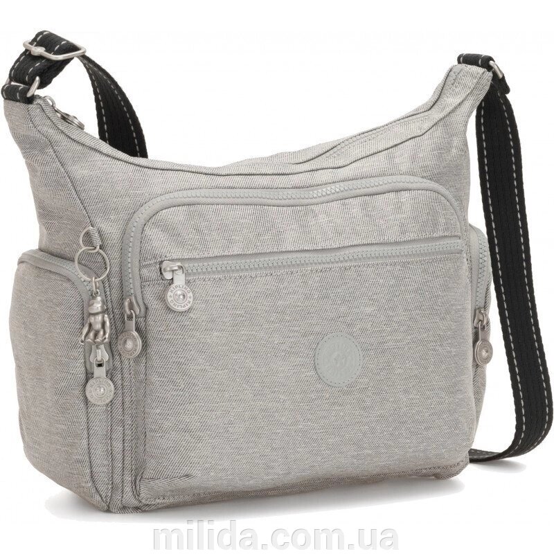 Жіноча сумка Kipling GABBIE Chalk Grey (62M) KI4620_62M від компанії інтернет-магазин "_Міліда_" - фото 1