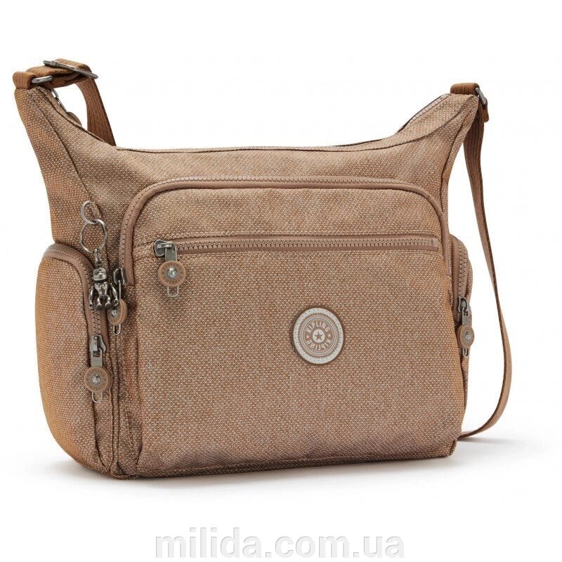 Жіноча сумка Kipling GABBIE Dotted D Beige (H91) KI4620_H91 від компанії інтернет-магазин "_Міліда_" - фото 1