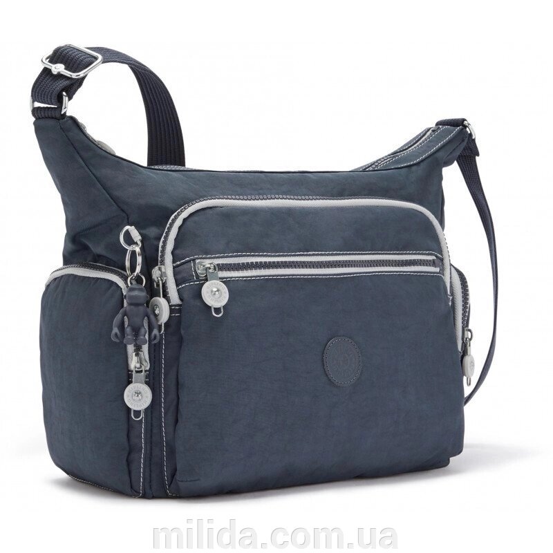 Жіноча сумка Kipling GABBIE Grey Slate (89S) K15255_89S від компанії інтернет-магазин "_Міліда_" - фото 1