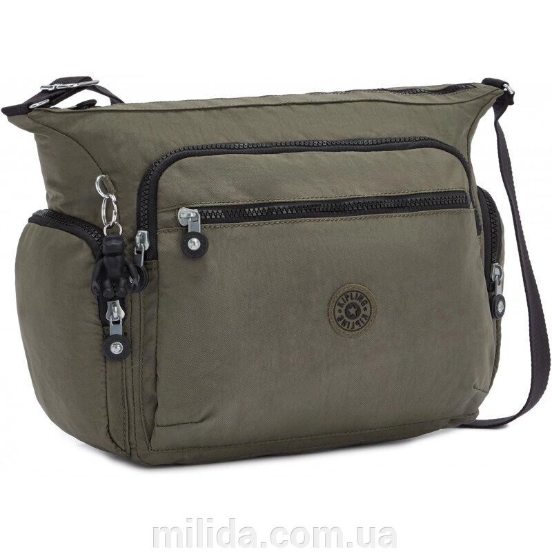 Жіноча сумка Kipling GABBIE Moss Green (88D) K15255_88D від компанії інтернет-магазин "_Міліда_" - фото 1