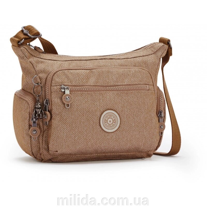 Жіноча сумка Kipling GABBIE S Dotted D Beige (H91) KI2899_H91 від компанії інтернет-магазин "_Міліда_" - фото 1