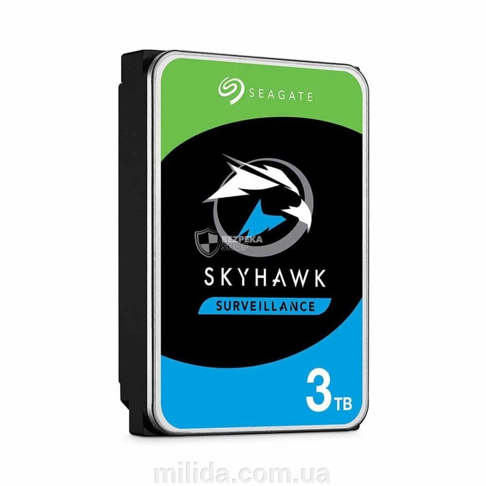 Жорсткий диск 3TB Seagate SkyHawk ST3000VX009 для відеоспостереження від компанії інтернет-магазин "_Міліда_" - фото 1