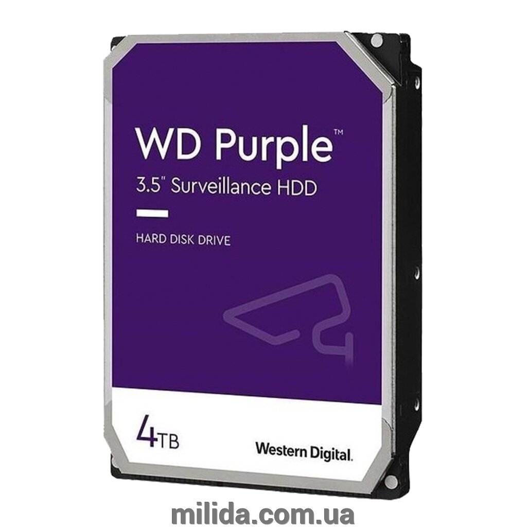 Жорсткий диск Western Digital 4TB Purple (WD42PURZ) від компанії інтернет-магазин "_Міліда_" - фото 1