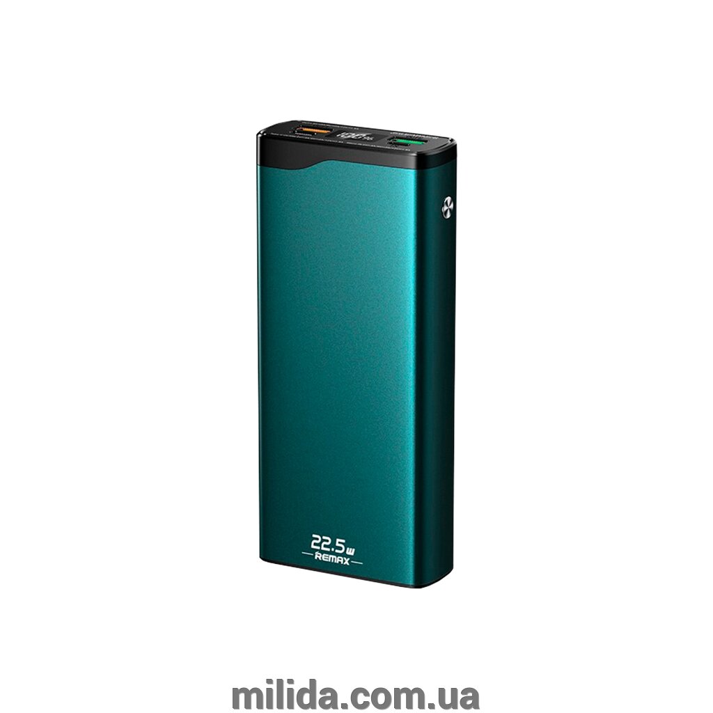 Зовнішній акумулятор Remax Kingkong II QC 22.5W + PD 18W 20000mAh Зелений (RPP-129) від компанії інтернет-магазин "_Міліда_" - фото 1