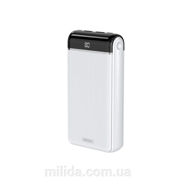 Зовнішній акумулятор Remax Musa II 22.5W QC+PD 20000mAh Білий (RPP-206) від компанії інтернет-магазин "_Міліда_" - фото 1