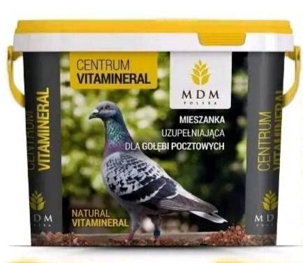 Мінеральна суміш для голубів "MDM Centrum-Vitamineral", 10 кг від компанії ФОП "Георгіев Г. К." - фото 1