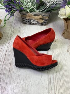 Жіноче взуття на Танетт Червона замша
