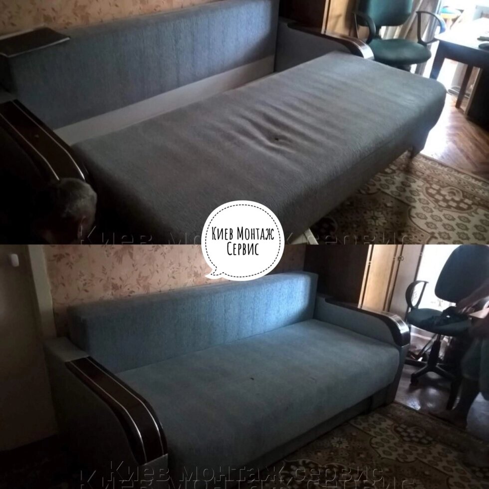 Ремонт пружин на дивані та перетяжка меблів Київ в Дарніці. - відгуки
