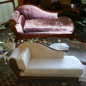 Перетяжка меблів дивана, ложе Київ