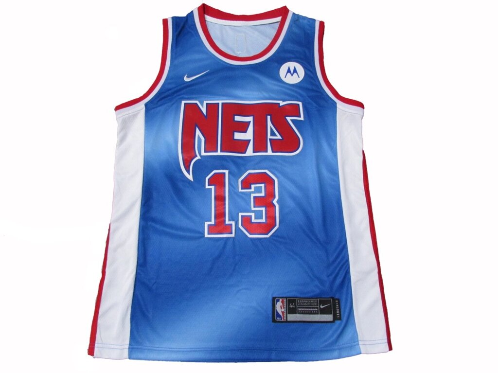 Баскетбольна джерсі 2 021 Nike NBA Brooklyn Nets №13 James Harden Blue від компанії Basket Family - фото 1