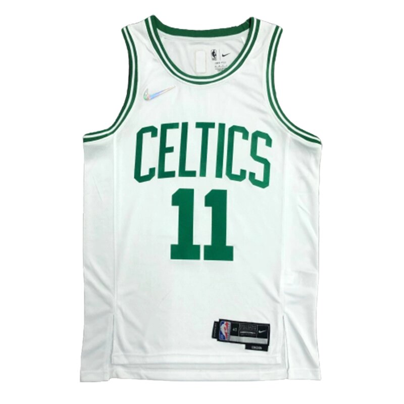 Баскетбольна джерсі 2021 Nike NBA Boston Celtics №11 Kyrie Irving white print від компанії Basket Family - фото 1