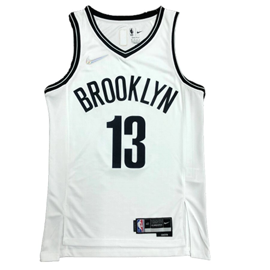 Баскетбольна джерсі 2021 Nike NBA Brooklyn Nets №13 James Harden print від компанії Basket Family - фото 1