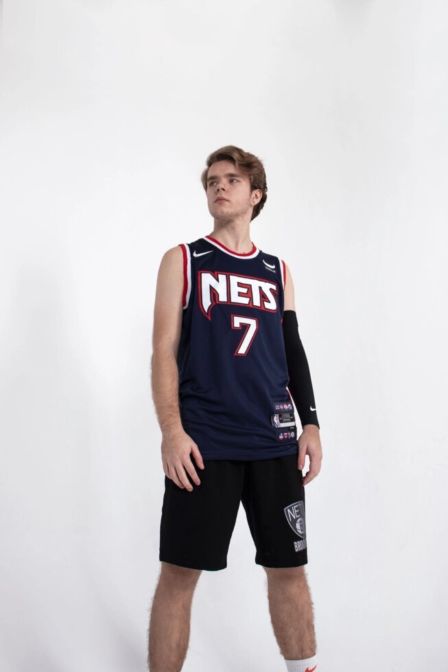 Баскетбольна джерсі 2021 Nike NBA Brooklyn Nets №7 Kevin Durant Blue від компанії Basket Family - фото 1