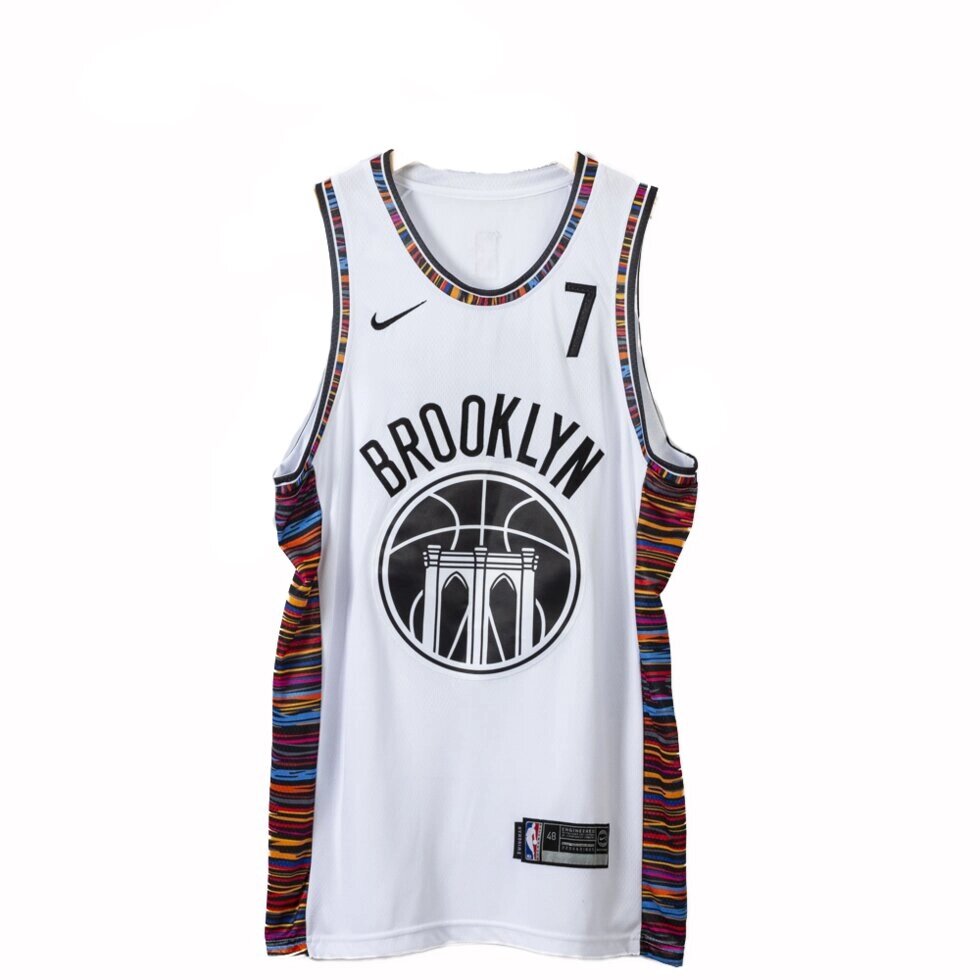 Баскетбольна джерсі 2021 Nike NBA Brooklyn Nets №7 Kevin Durant White від компанії Basket Family - фото 1