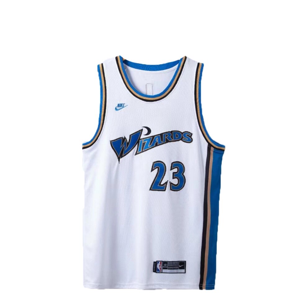 Баскетбольна джерсі 2022 Nike NBA Washington Wizards №23 Michael Jordan White від компанії Basket Family - фото 1