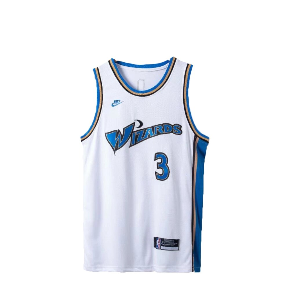Баскетбольна джерсі 2022 Nike NBA Washington Wizards №3 Bradley Beal White від компанії Basket Family - фото 1