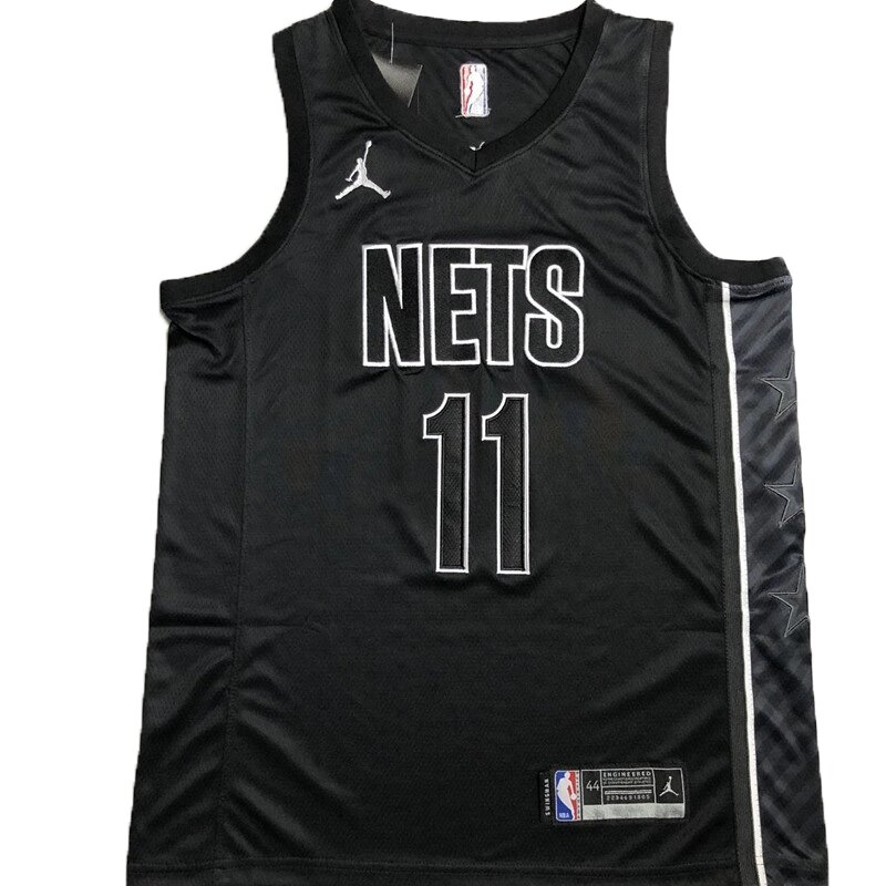 Баскетбольна джерсі 2023 Jordan NBA Brooklyn Nets New Collection Hardwood Classics №11 Kyrie Andrew Irving Black від компанії Basket Family - фото 1