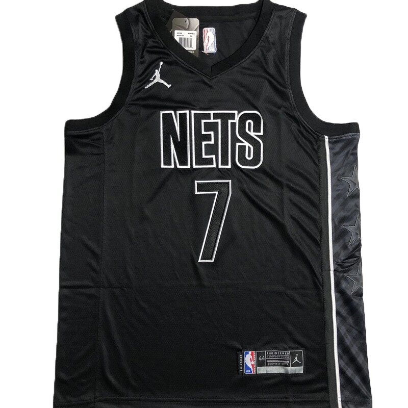 Баскетбольна джерсі 2023 Jordan NBA New Collection Brooklyn Nets №7 Kevin Durant Black від компанії Basket Family - фото 1