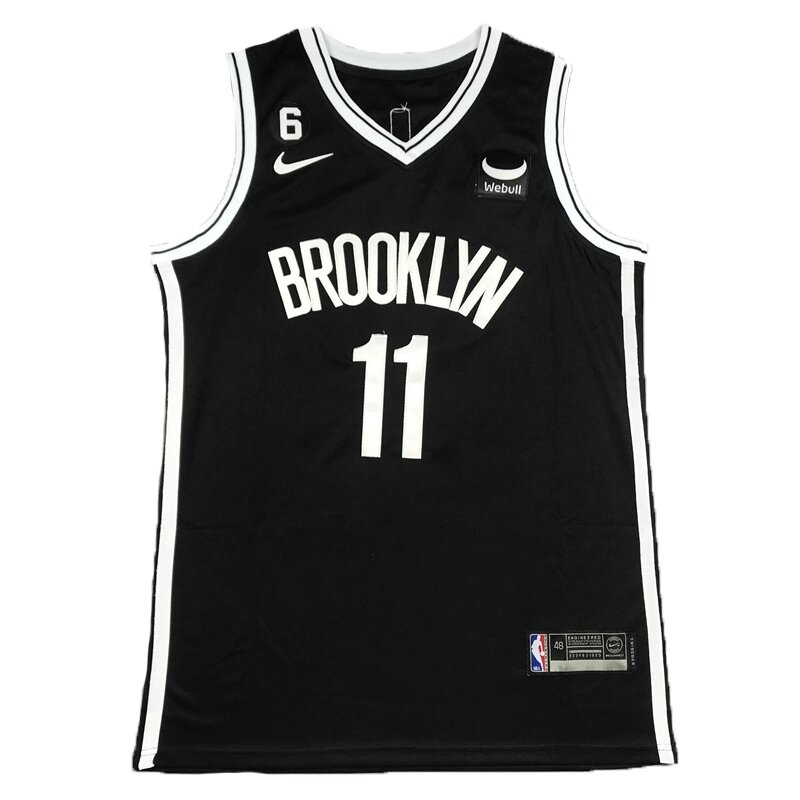 Баскетбольна джерсі 2023 Nike NBA Brooklyn Nets №11 Kyrie Irving Black від компанії Basket Family - фото 1
