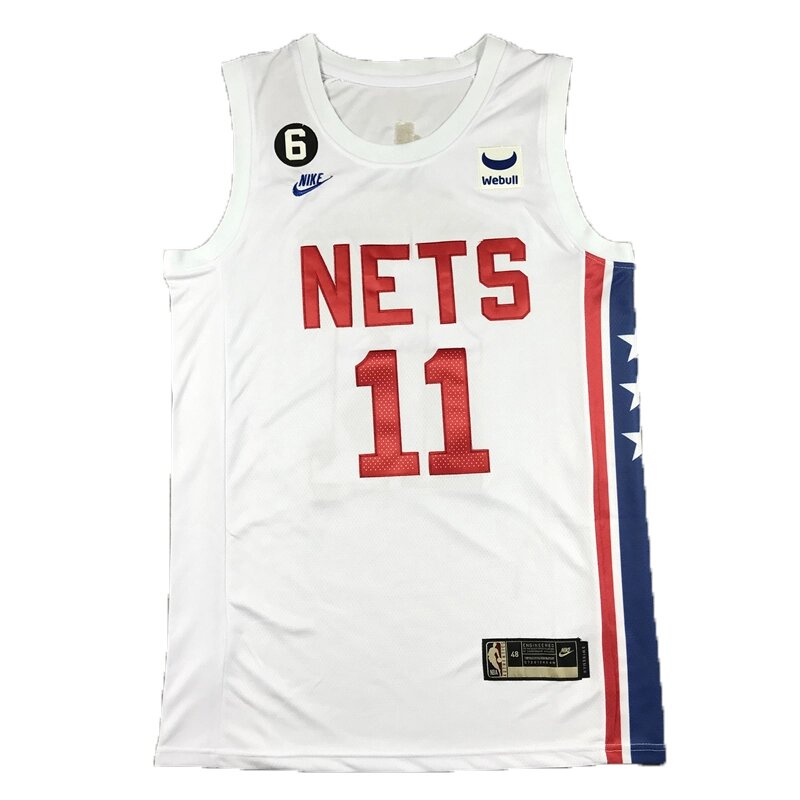 Баскетбольна джерсі 2023 Nike NBA Brooklyn Nets №11 Kyrie Irving White від компанії Basket Family - фото 1