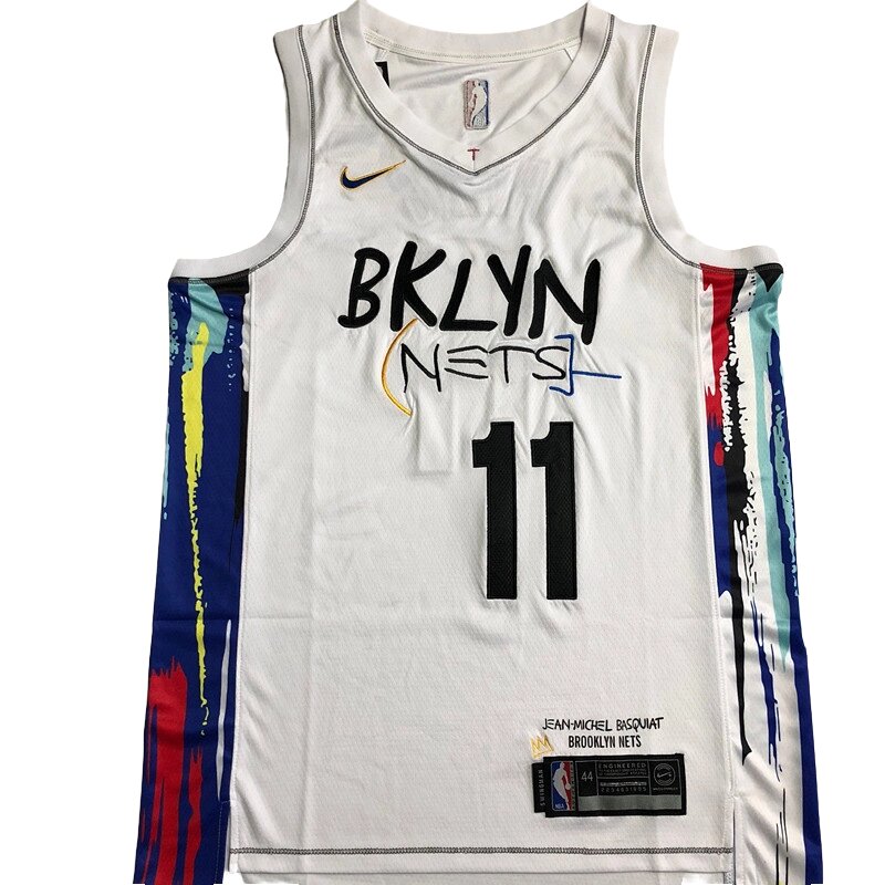 Баскетбольна джерсі 2023 Nike NBA Brooklyn Nets New Collection Hardwood Classics №11 Kyrie Andrew Irving White від компанії Basket Family - фото 1