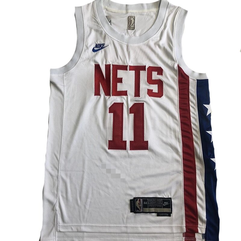 Баскетбольна джерсі 2023 Nike NBA Brooklyn Nets New Collection Hardwood Classics №11 Kyrie Andrew Irving White від компанії Basket Family - фото 1
